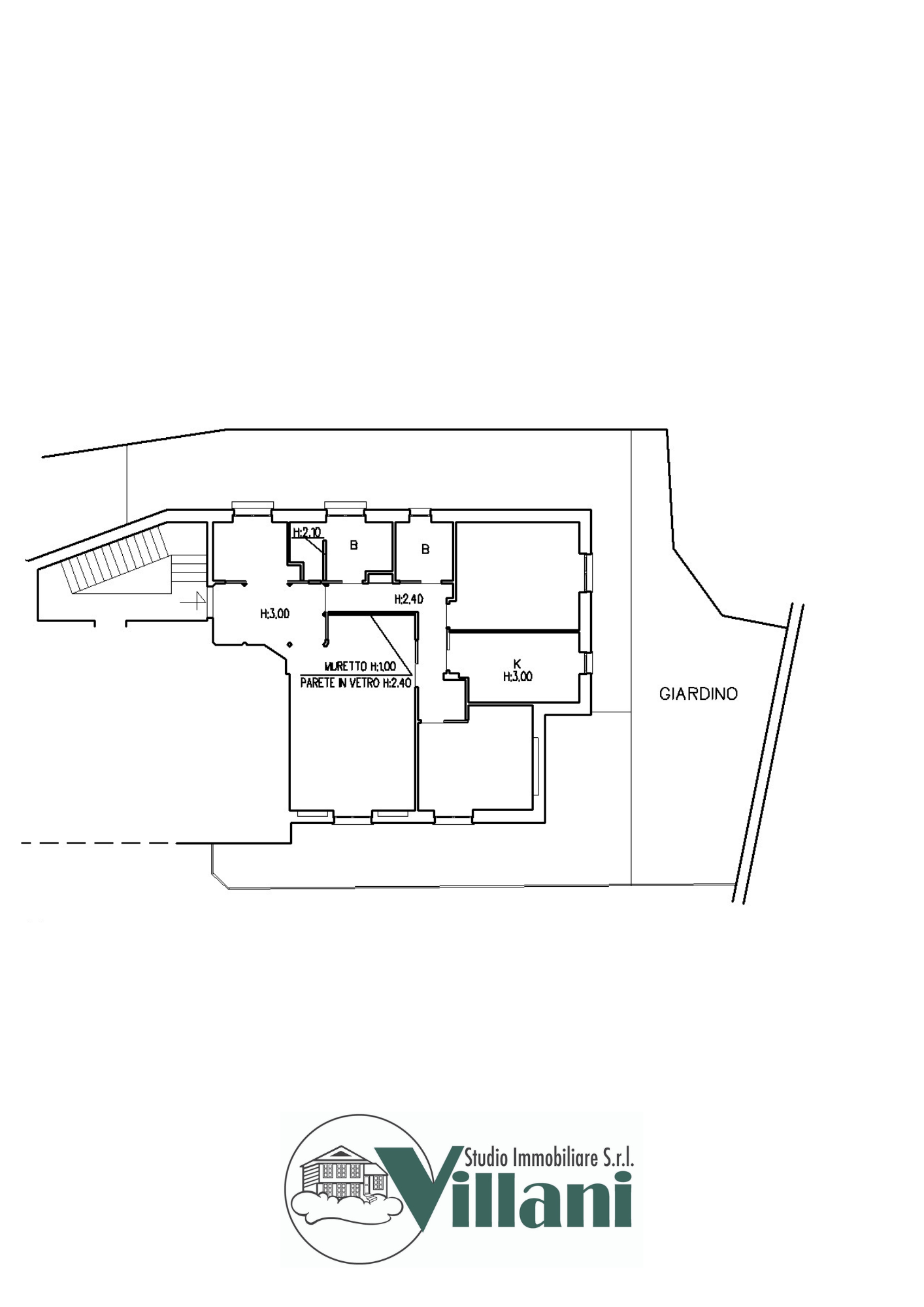 Appartamento 130mq Genova Nervi Villani Studio Immobiliare