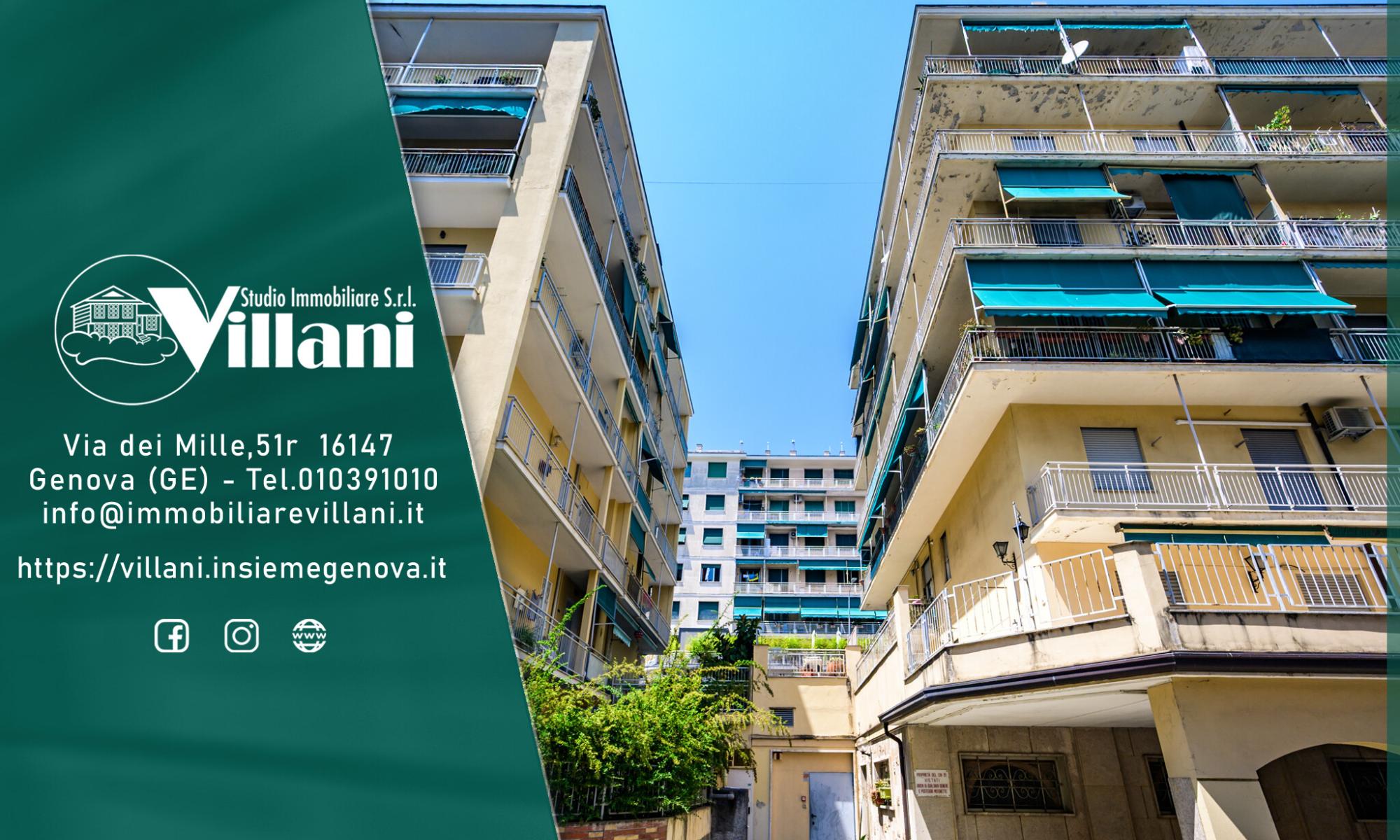 Appartamento 97mq Genova Sturla