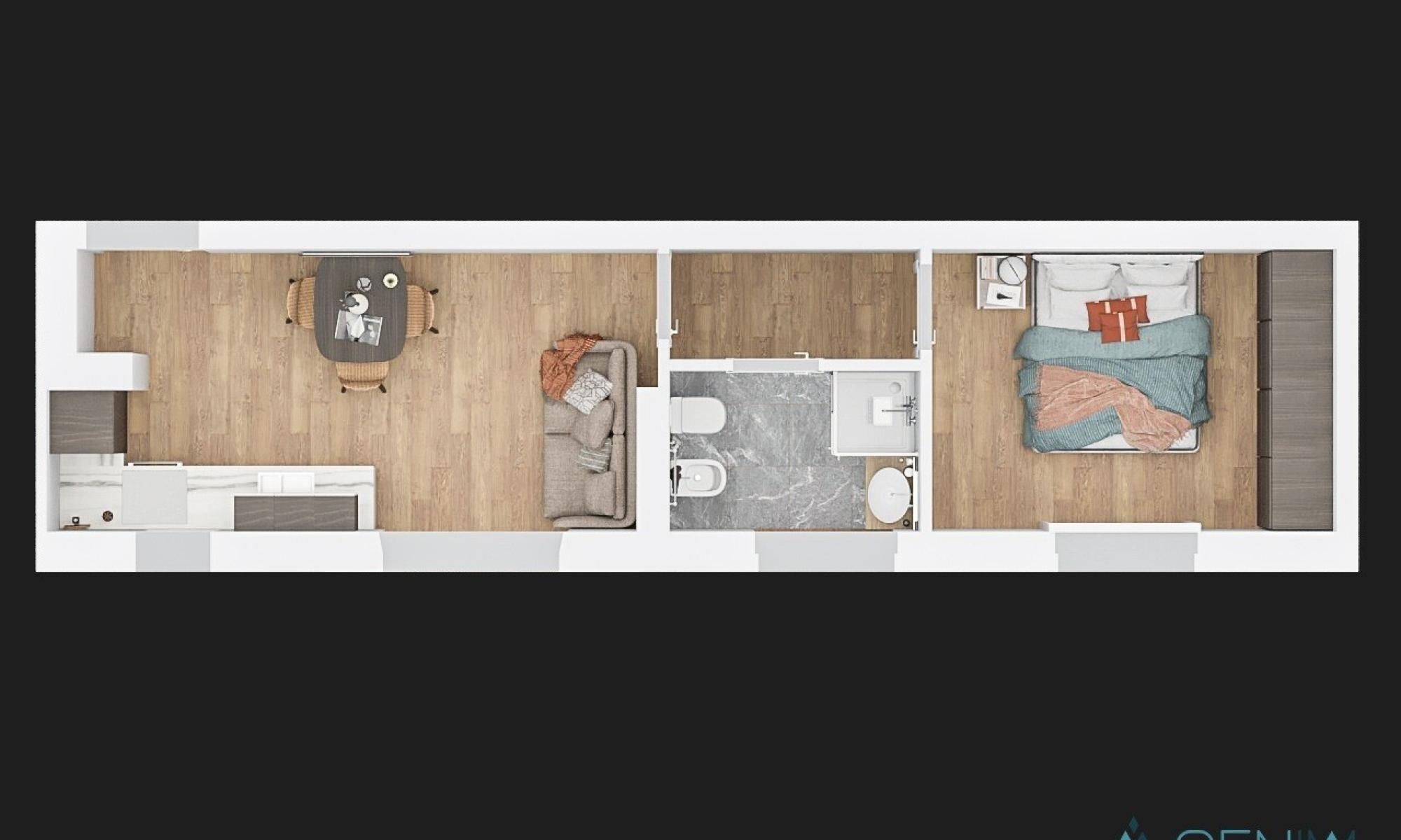 Appartamento 38mq Genova Castelletto Appartamento 38mq Genova Castelletto